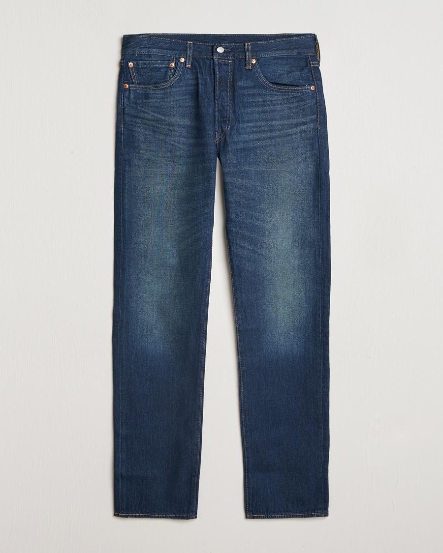 Levi's 501 Original Jeans On The Borderline – Blau