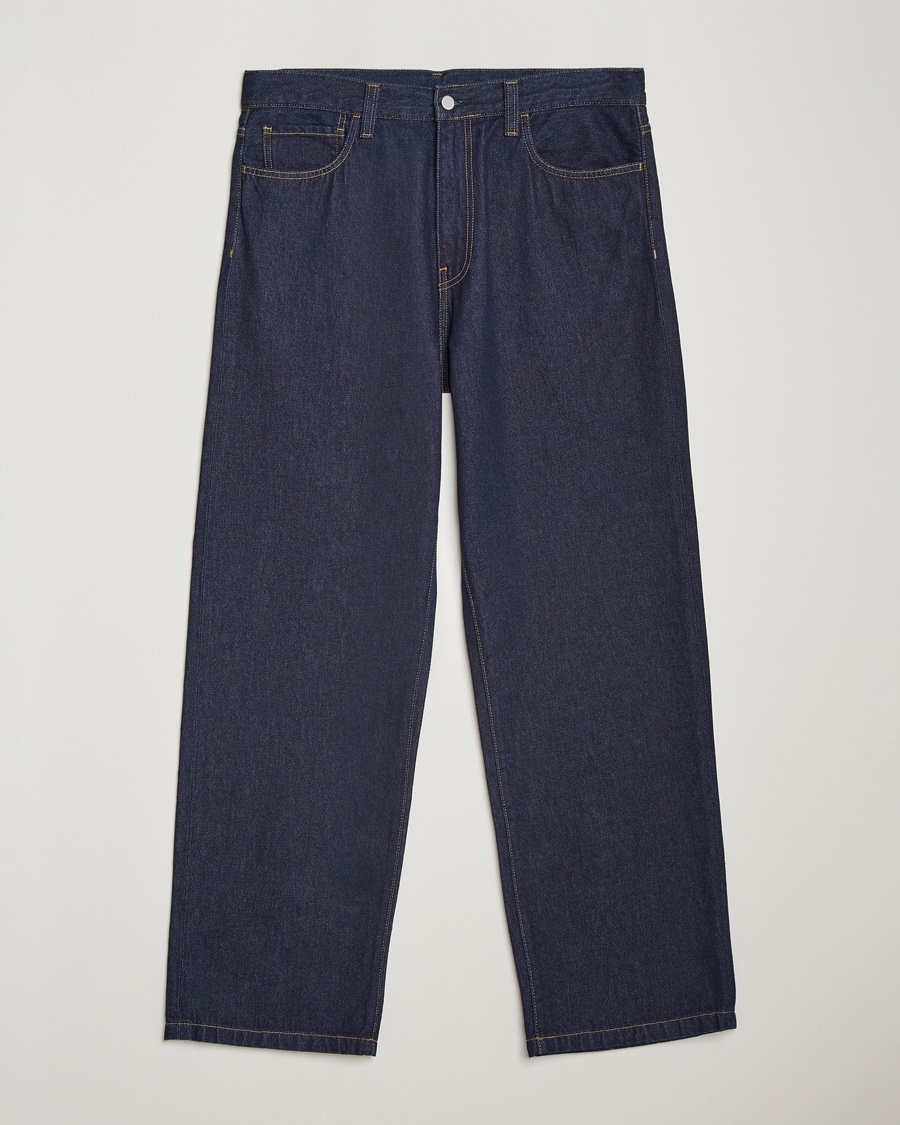 Carhartt WIP Landon Pant Robertson Denim Blue Rinsed – Blau