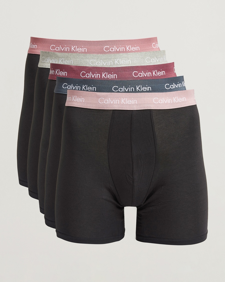 Herren | | Calvin Klein | Cotton Stretch 5-Pack Boxer Brief Black