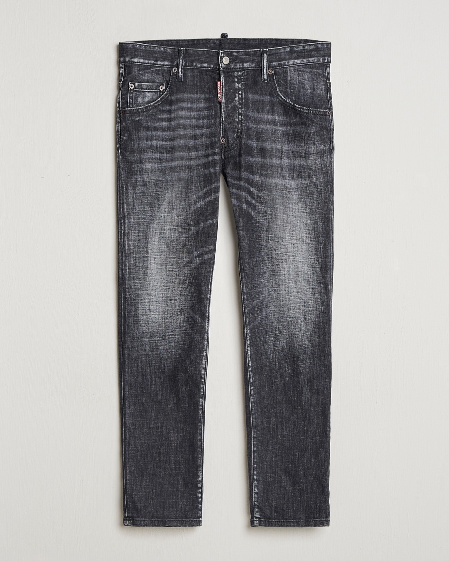 Dsquared2 Skater Jeans Washed Black bei Care of Carl