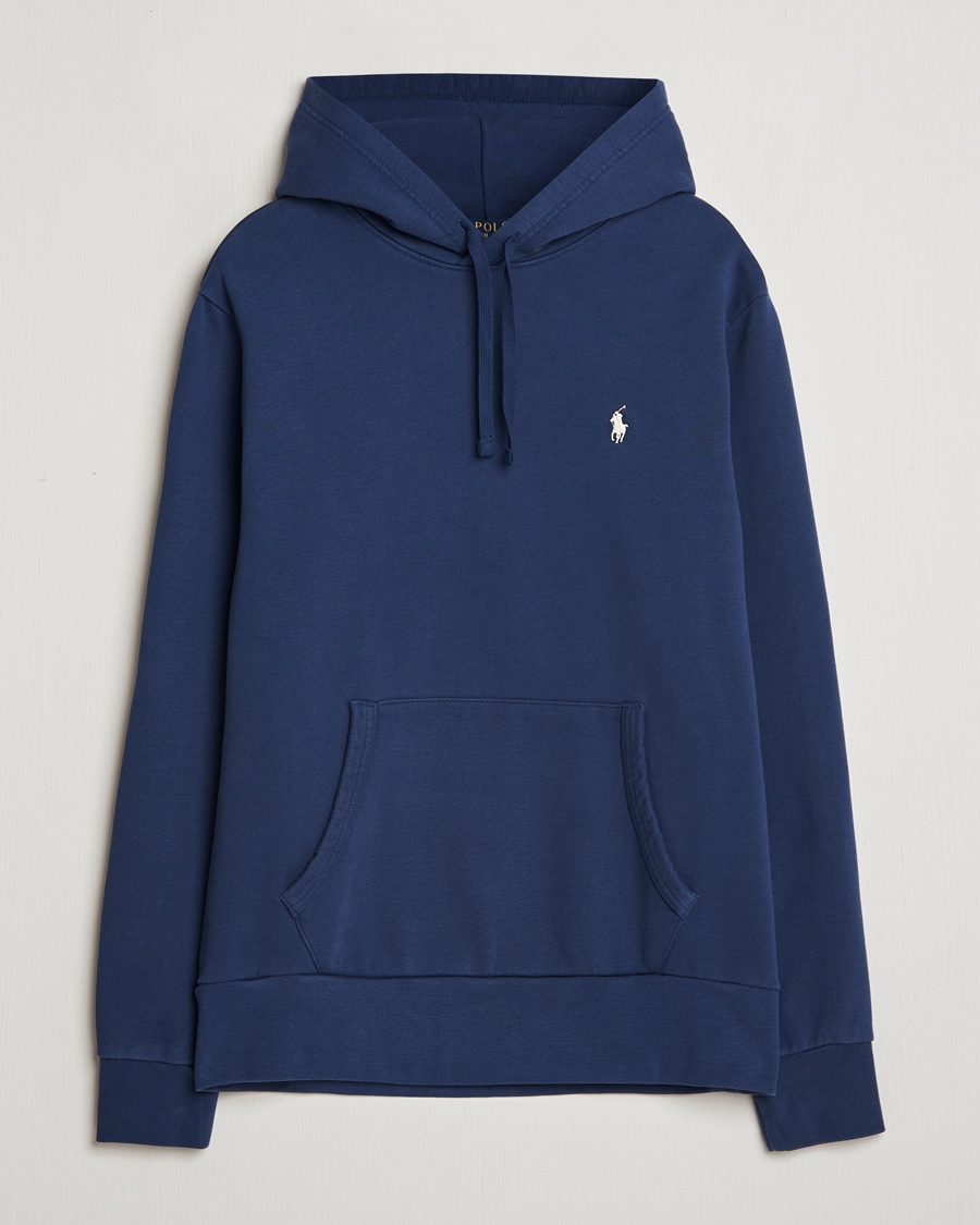 Polo Ralph Lauren Loopback Terry Hood Cruise Navy – Blau