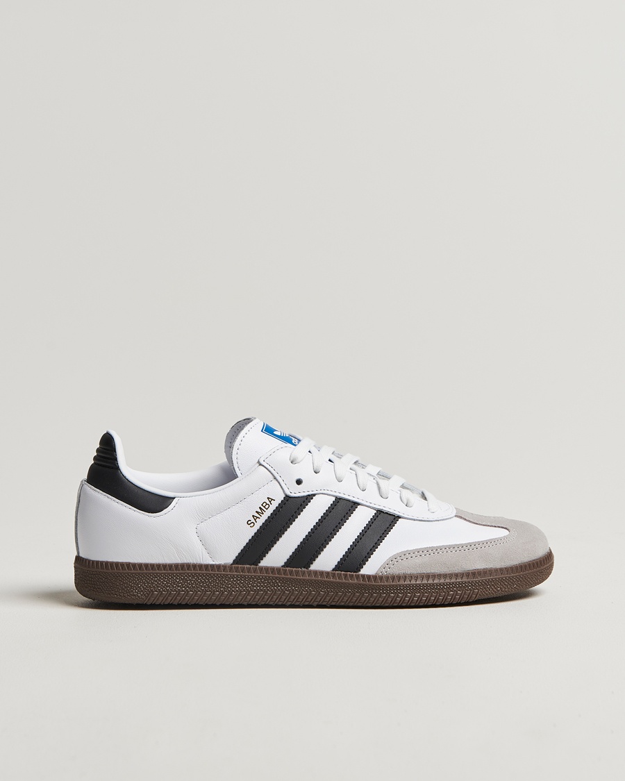 Herren | Wildlederschuhe | adidas Originals | Samba Original Sneaker White/Black