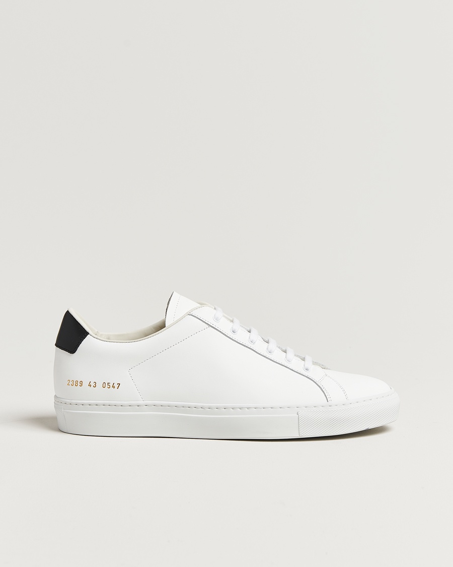 Herren | | Common Projects | Retro Classic Leather Sneaker White/Black