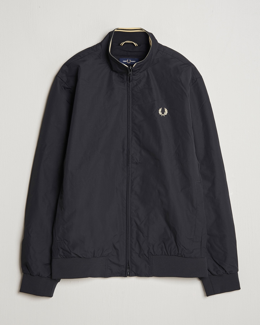 Fred Perry Brentham Jacket Black – Schwarz