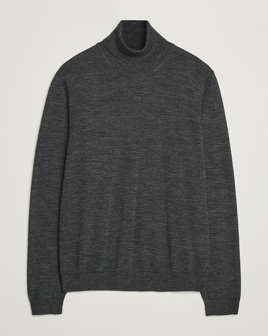 Herren | 60% sale | BOSS BLACK | Musso Merino Knitted Polo Black