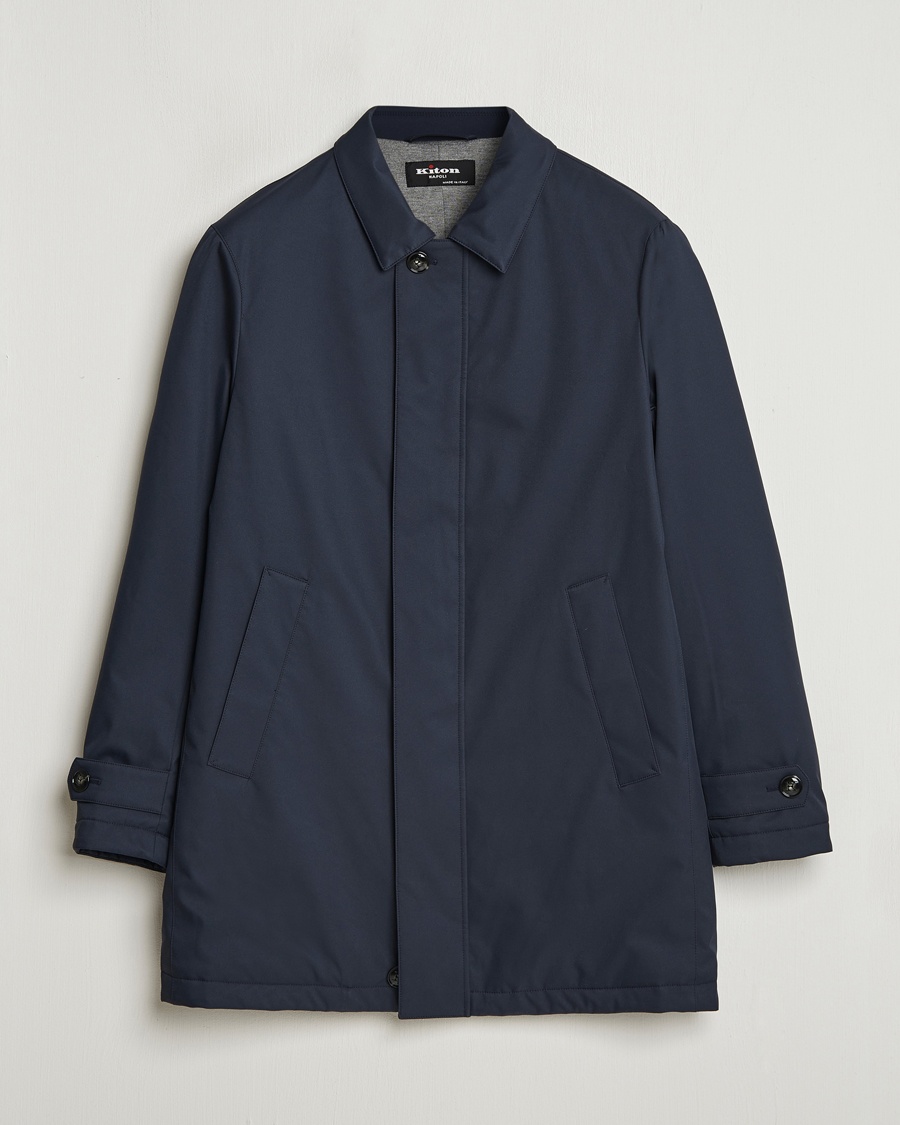 Stone Island Micro Twill Coat Navy Blue bei Care of Carl