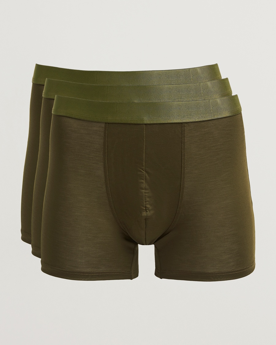 Herren | Kleidung | CDLP | 3-Pack Boxer Briefs Olive Green