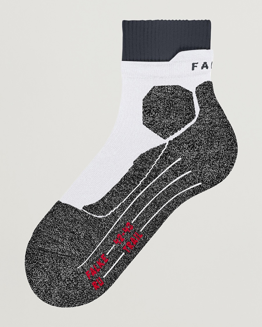 Herren | Socken | Falke Sport | RU Trail Running Socks White