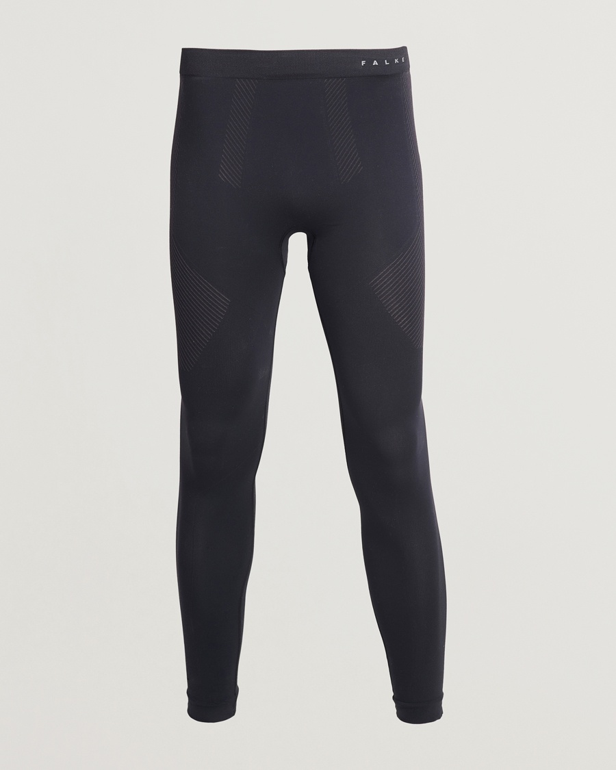 Herren | Lange Unterhosen | Falke Sport | Warm Tights Black