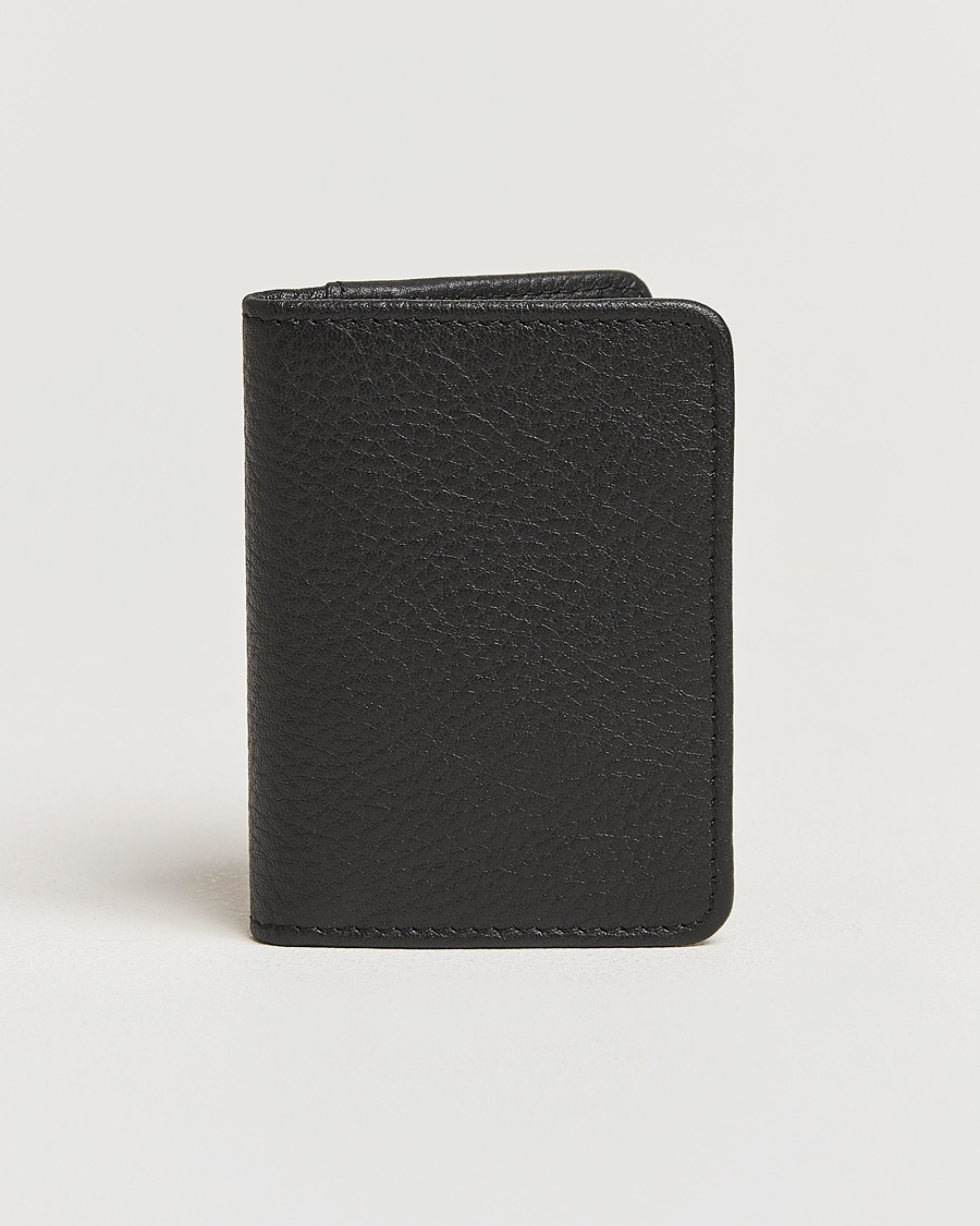Loake Shoemakers Fenchurch Grained Leather Card Holder Black – Schwarz