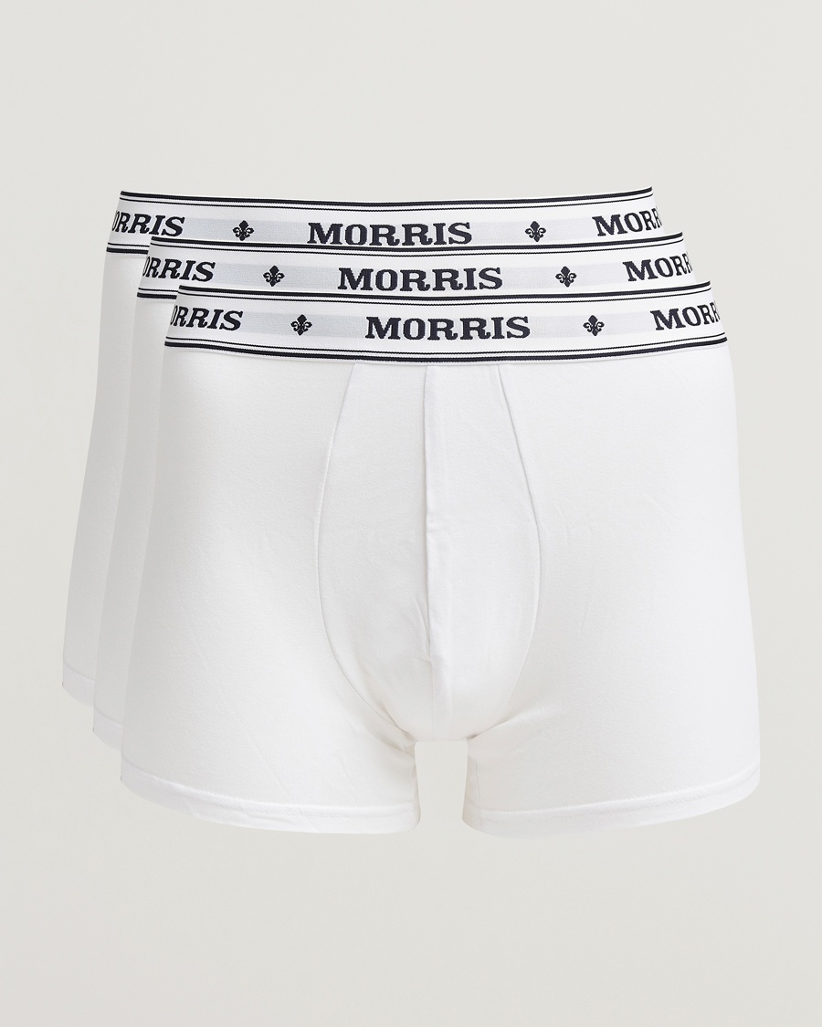 Herren | Slips | Morris | 3-Pack Boxer Briefs White