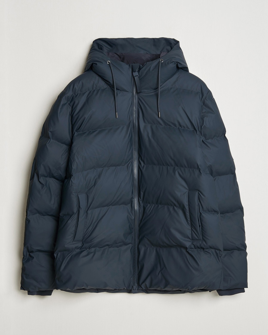 RAINS Alta Puffer Jacket Navy – Blau