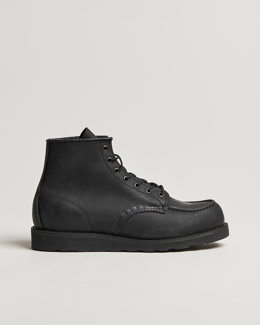 Red Wing Shoes Moc Toe Boot Black Harness – Schwarz