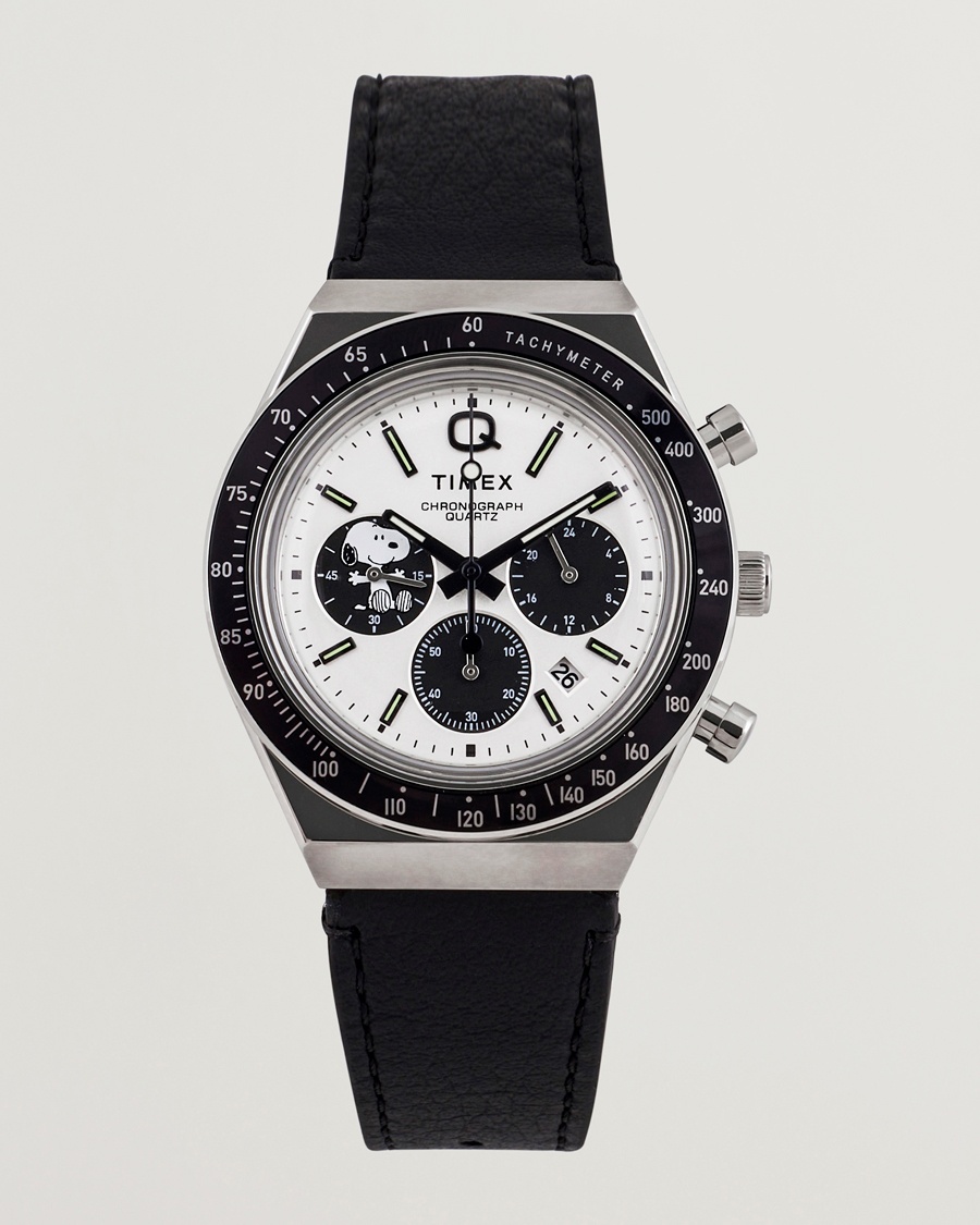 Timex Q Timex Snoopy Chronograph 40mm White Dial – Weiß