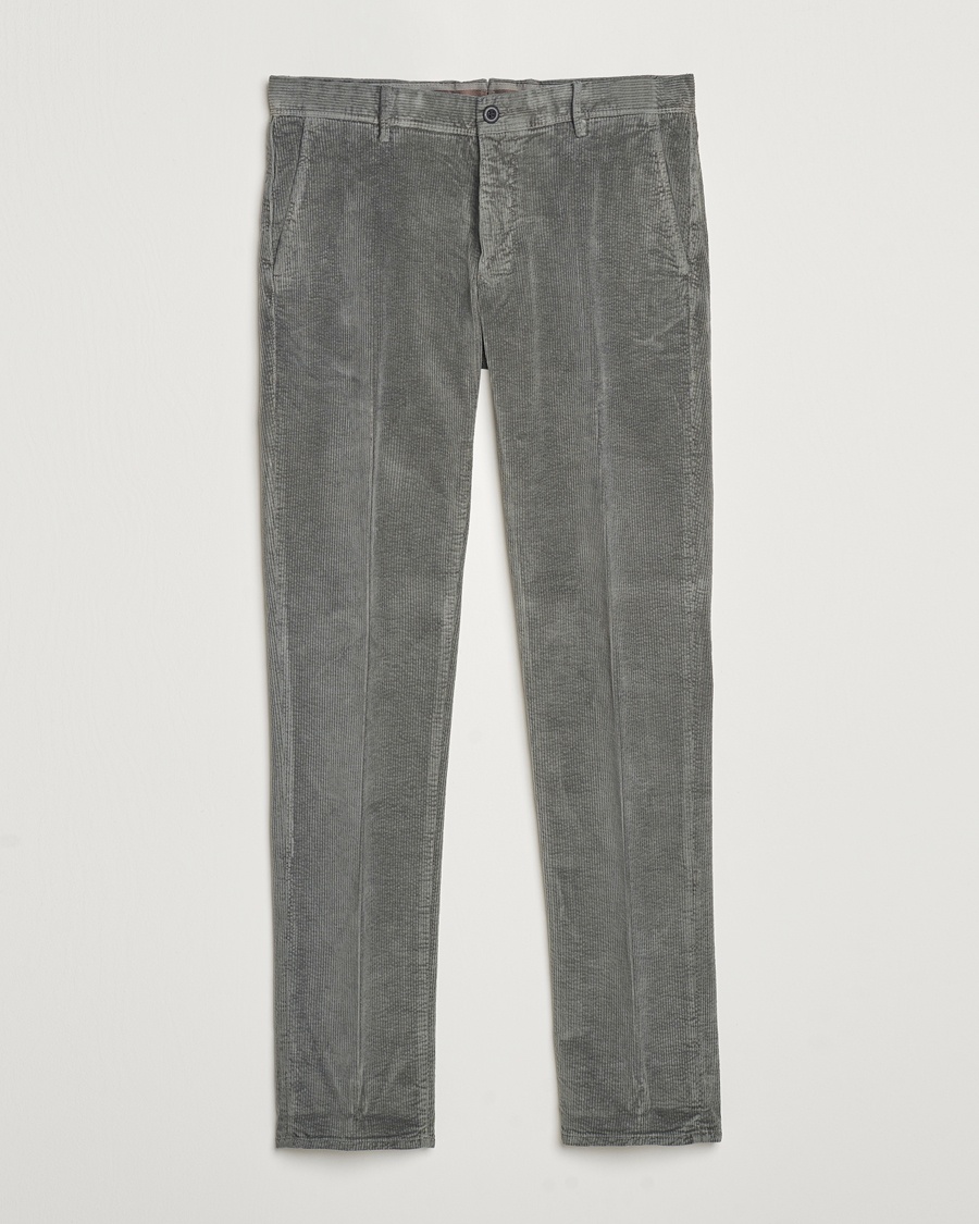 Herren | Kleidung | Incotex | Slim Fit Leisure Cord Slacks Grey