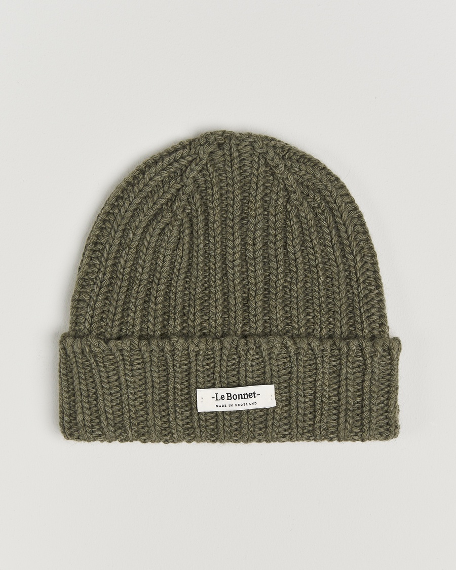 Le Bonnet Le Grand Logo Croco – Grün