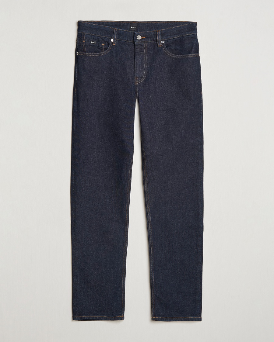 Herren | Tapered fit | BOSS BLACK | Re.Maine Jeans Dark Blue