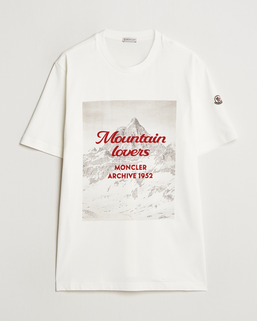 Herren | Sale kleidung | Moncler | Mountain Lovers T-Shirt White