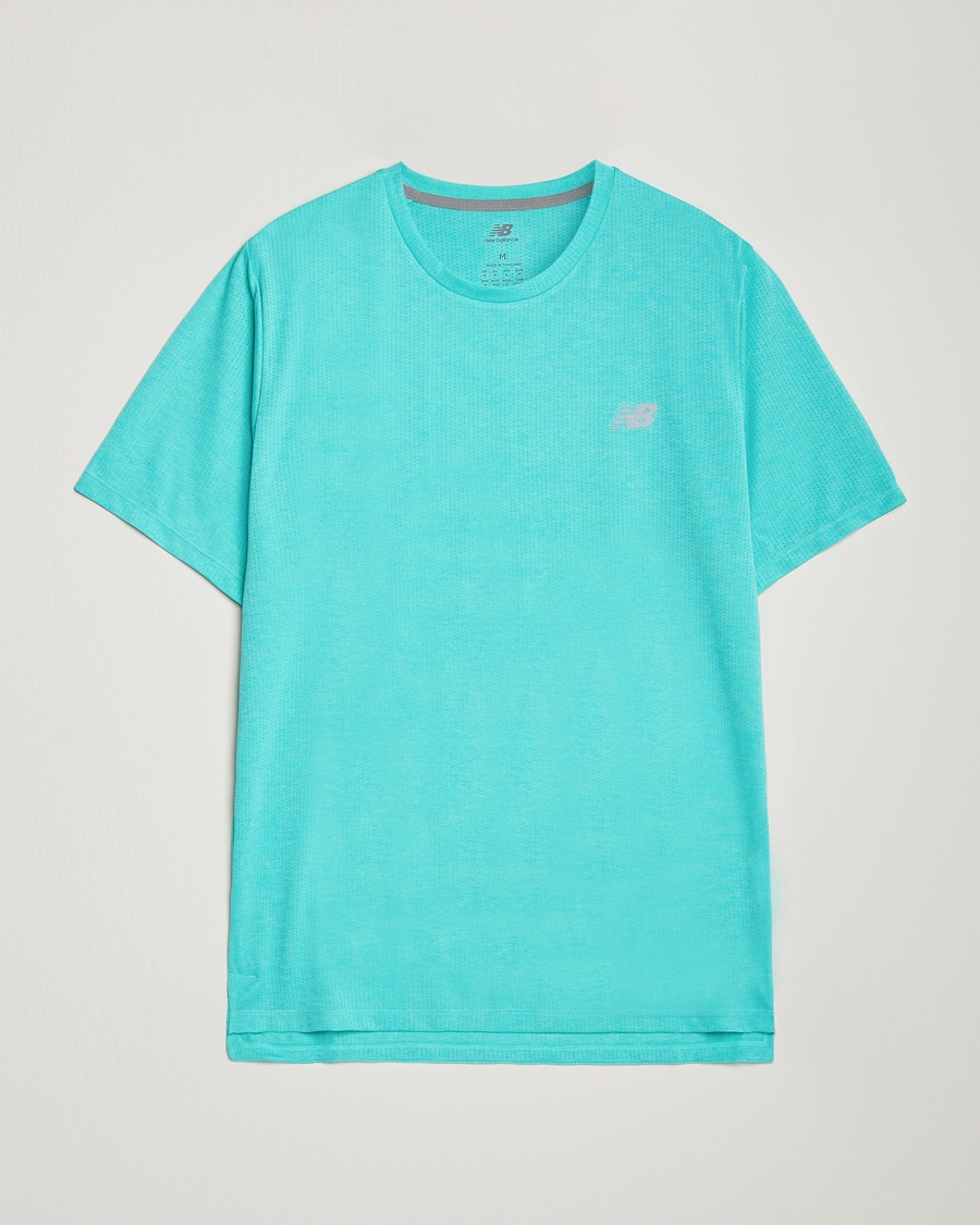 Herren | T-Shirts | New Balance Running | Athletics Run T-Shirt Cyber Jade