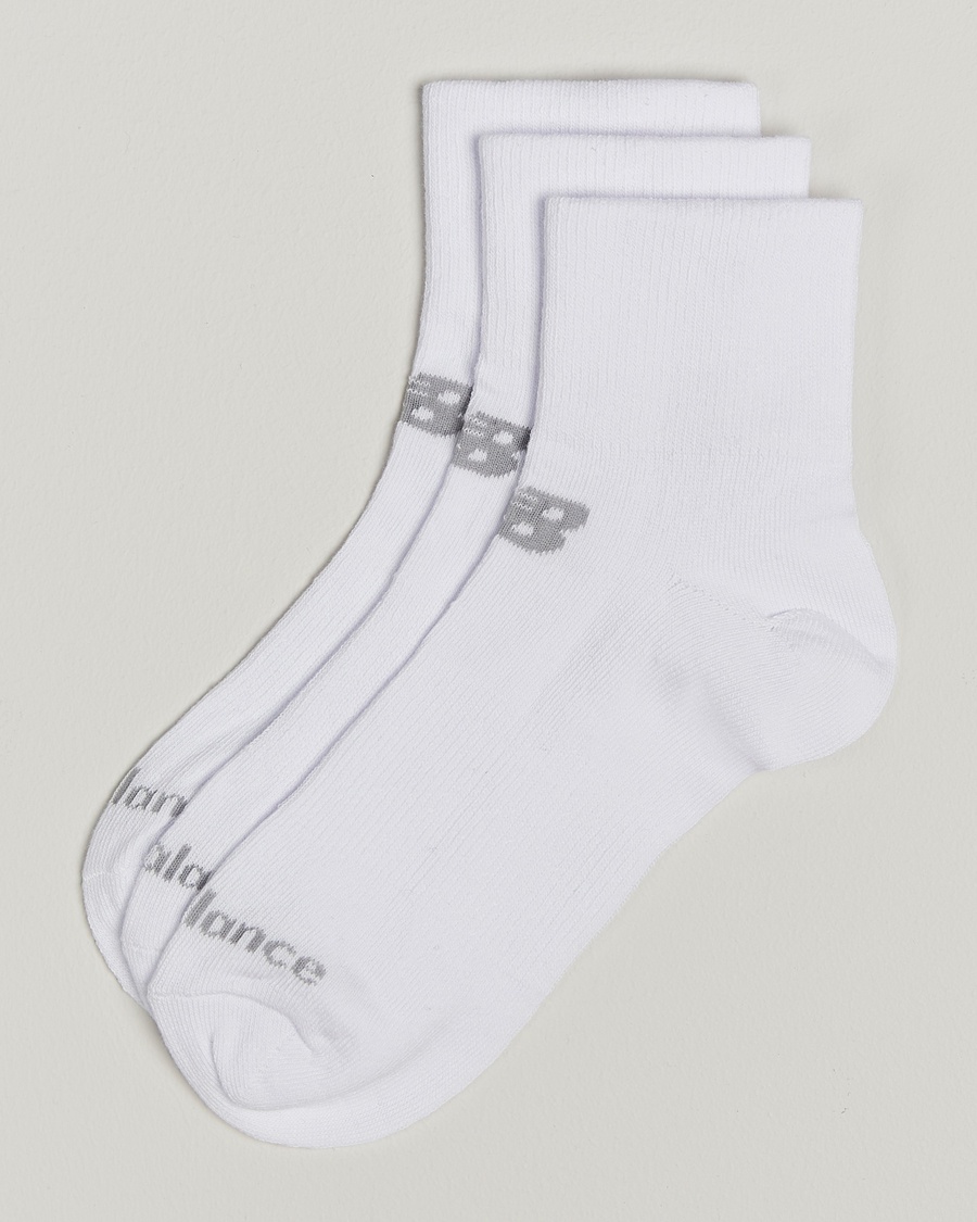 Herren | New Balance Running | New Balance Running | 3-Pack Performance Cotton Socks White