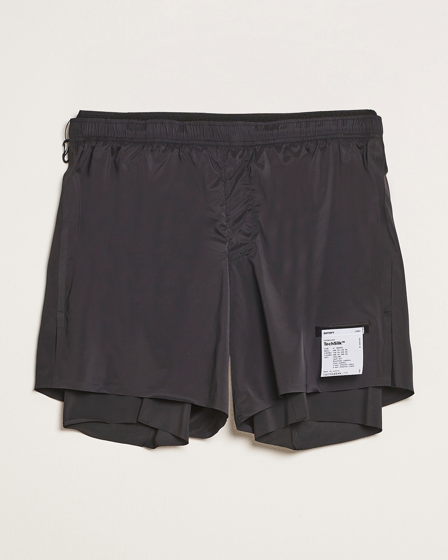 Herren | Satisfy | Satisfy | TechSilk 8 Inch Shorts Black