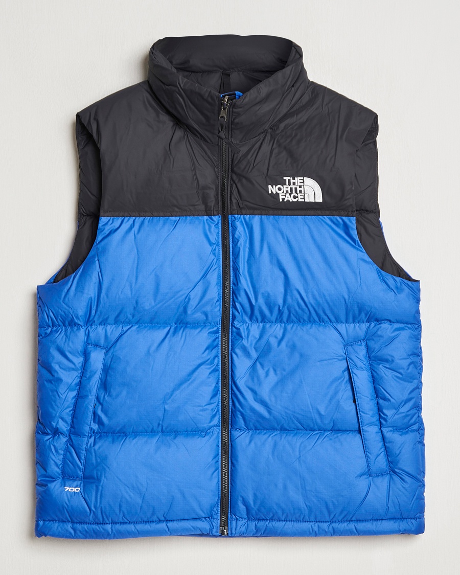 The North Face 1996 Retro Nuptse Vest Black/Blue bei Care of Carl