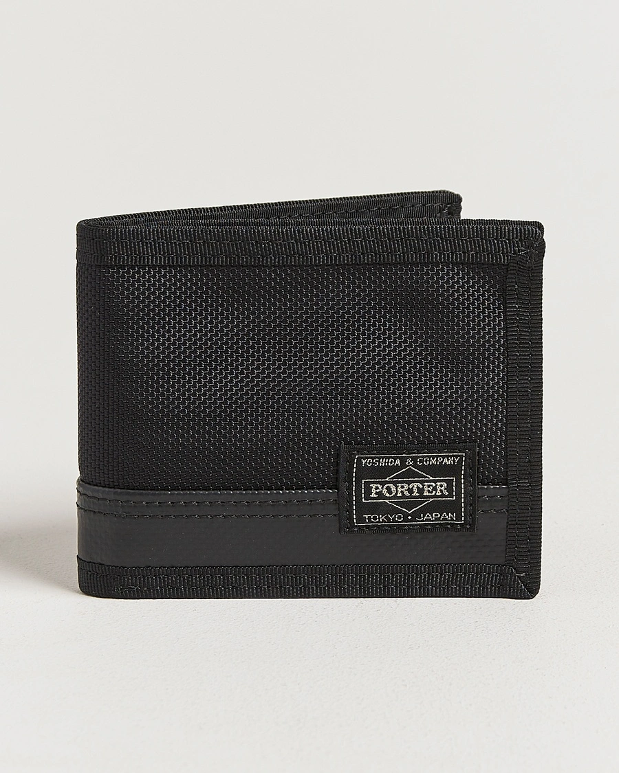 Porter-Yoshida & Co. Heat Wallet Black – Schwarz