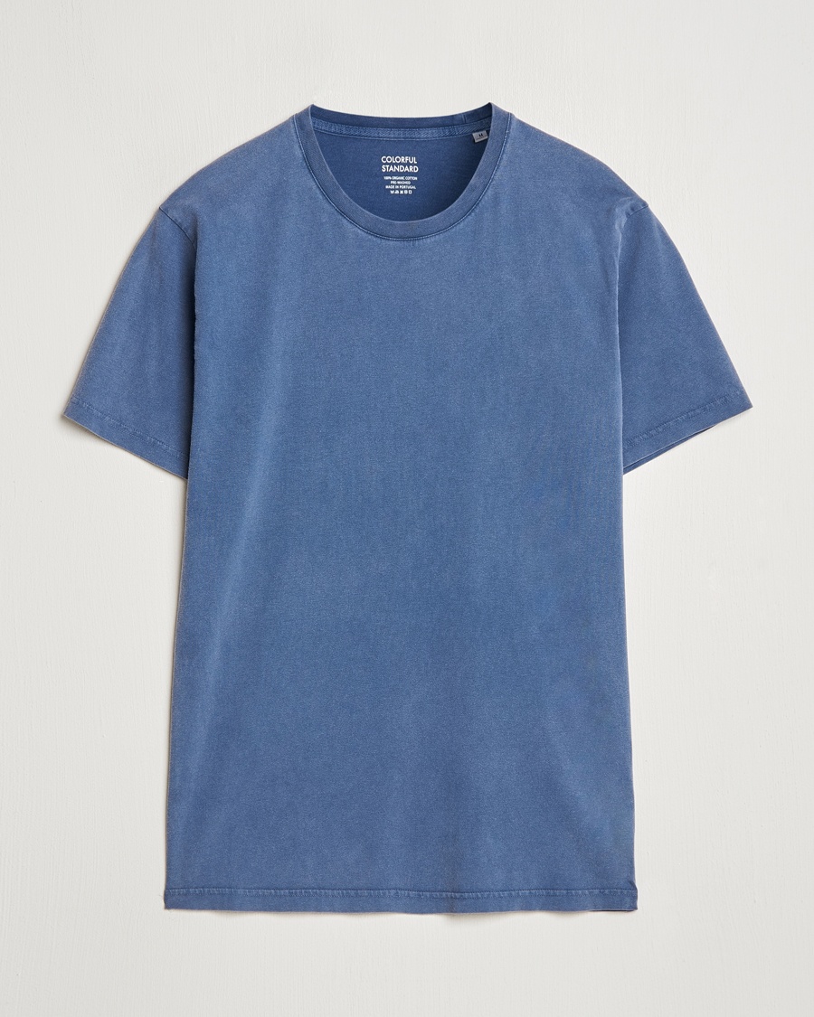 Herren | Kurzarm T-Shirt | Colorful Standard | Classic Organic T-Shirt Neptune Blue