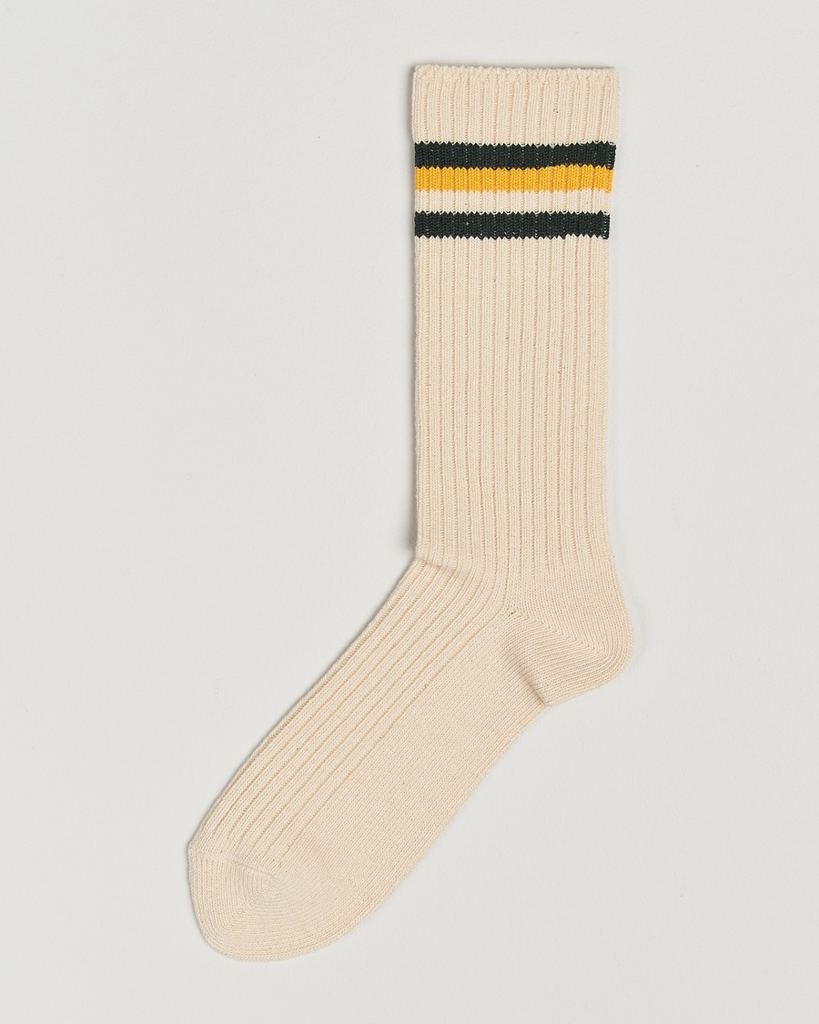 Herren | Socken | Kamakura Shirts | Vintage Ivy Socks Yellow
