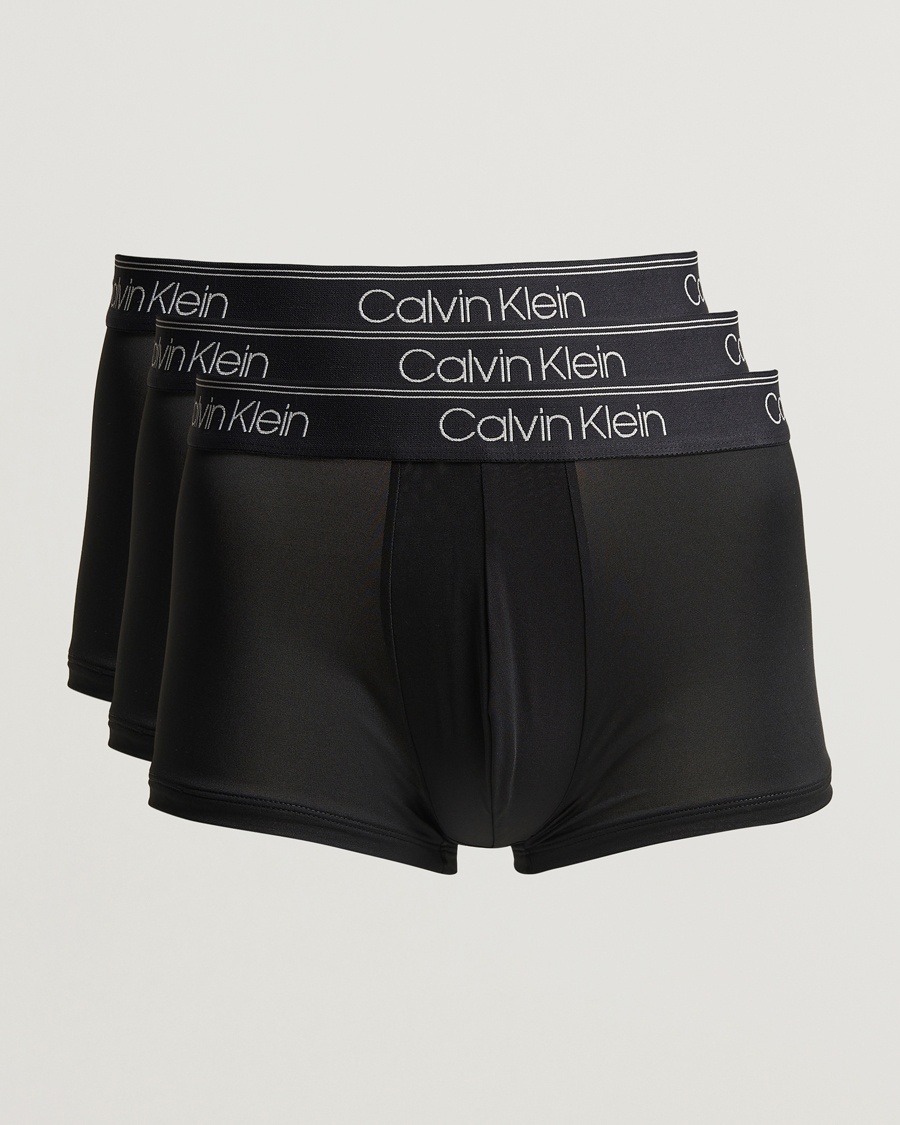 Herren | Kleidung | Calvin Klein | 3-Pack Micro Stretch Trunk Black