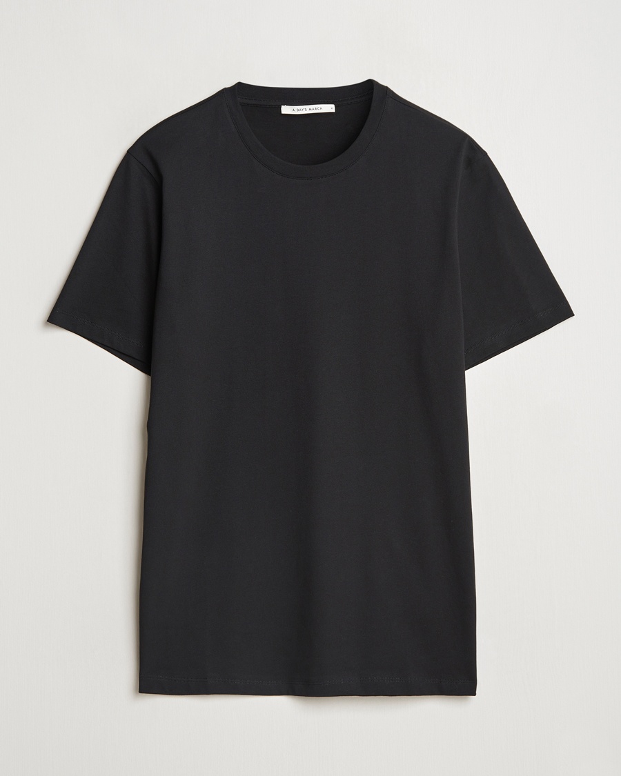 A Day's March Midweight T-Shirt Black – Schwarz