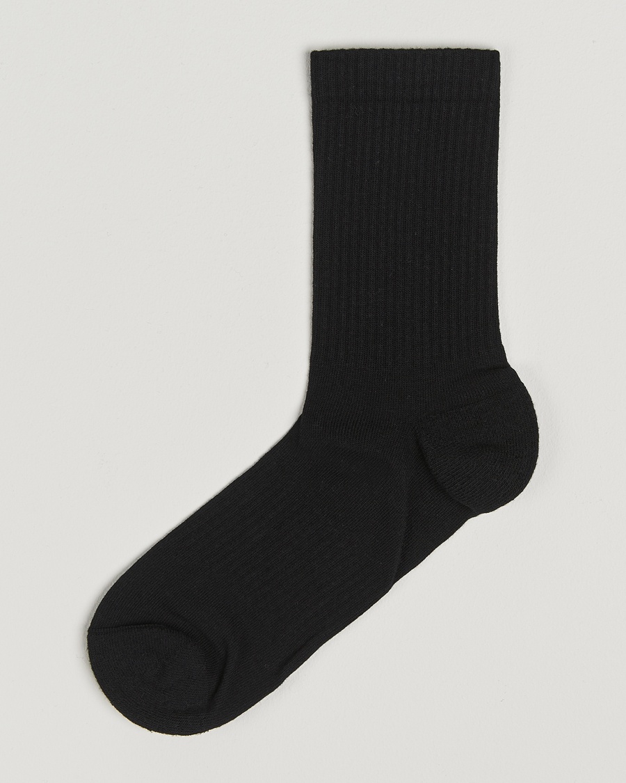 Sweyd Crew Cotton Socks Black – Schwarz