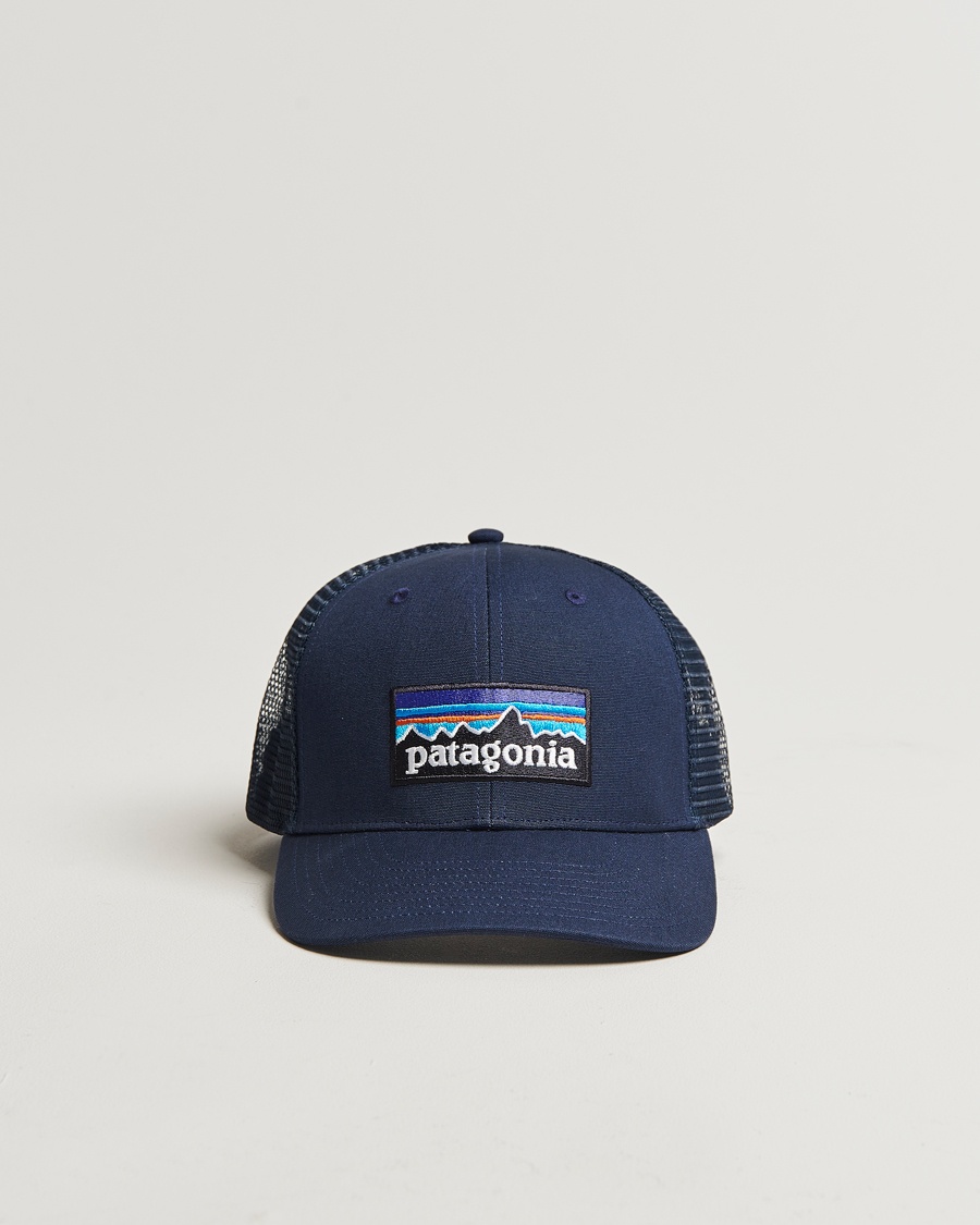 Herren | Aktuelle Marken | Patagonia | P-6 Logo Trucker Hat New Navy