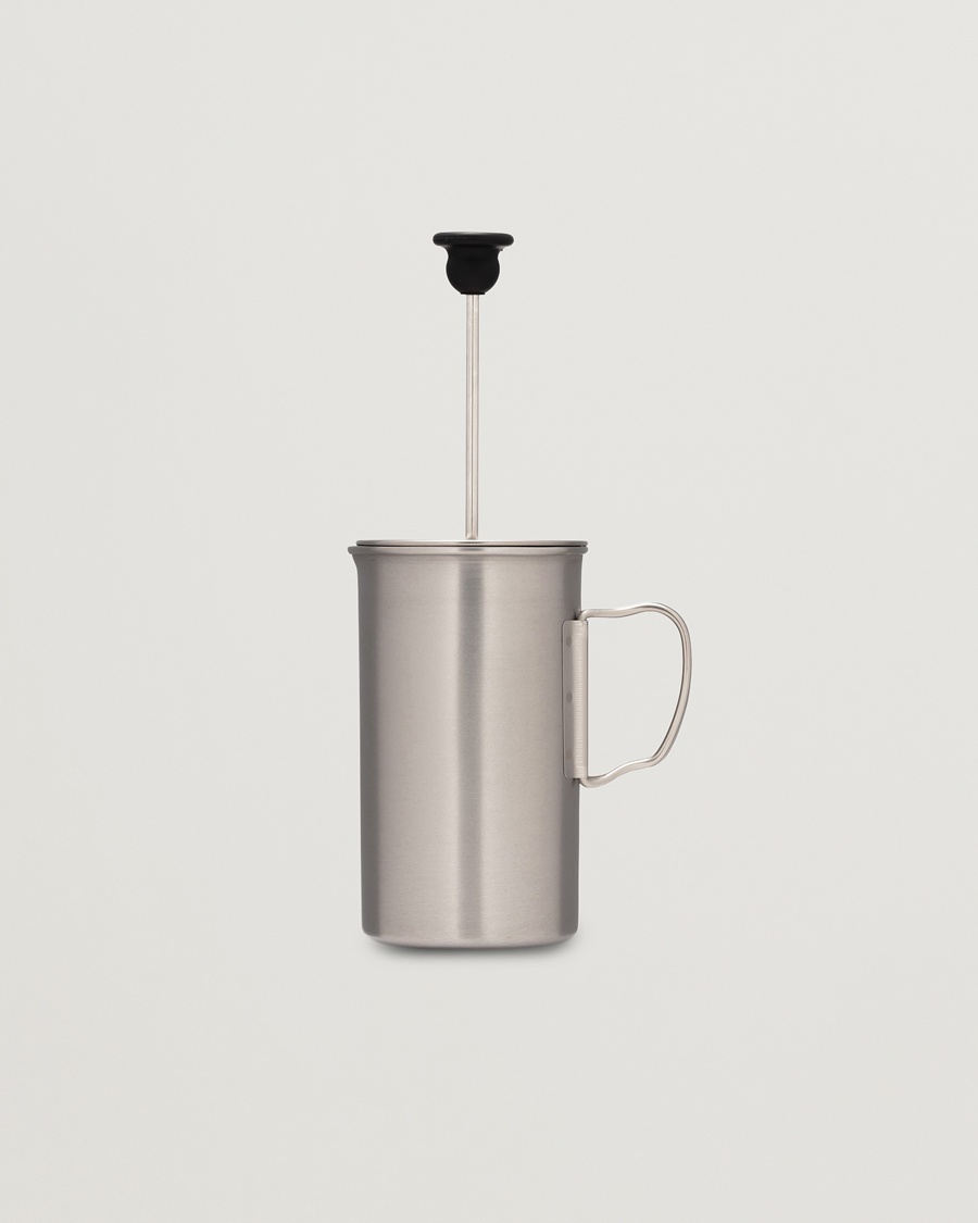 Snow Peak French Press Coffee Maker Titanium – Grau