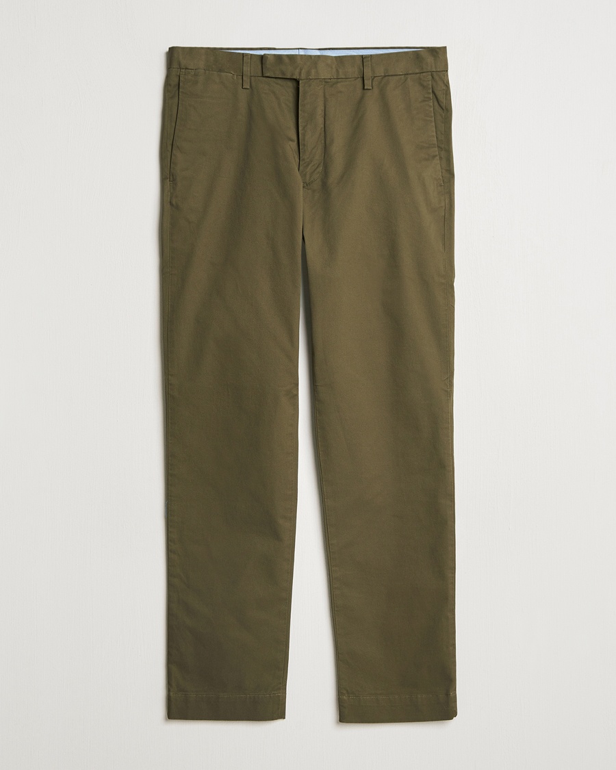 Polo Ralph Lauren Hudson Slim Fit Stretch Chinos Canopy Olive – Grün