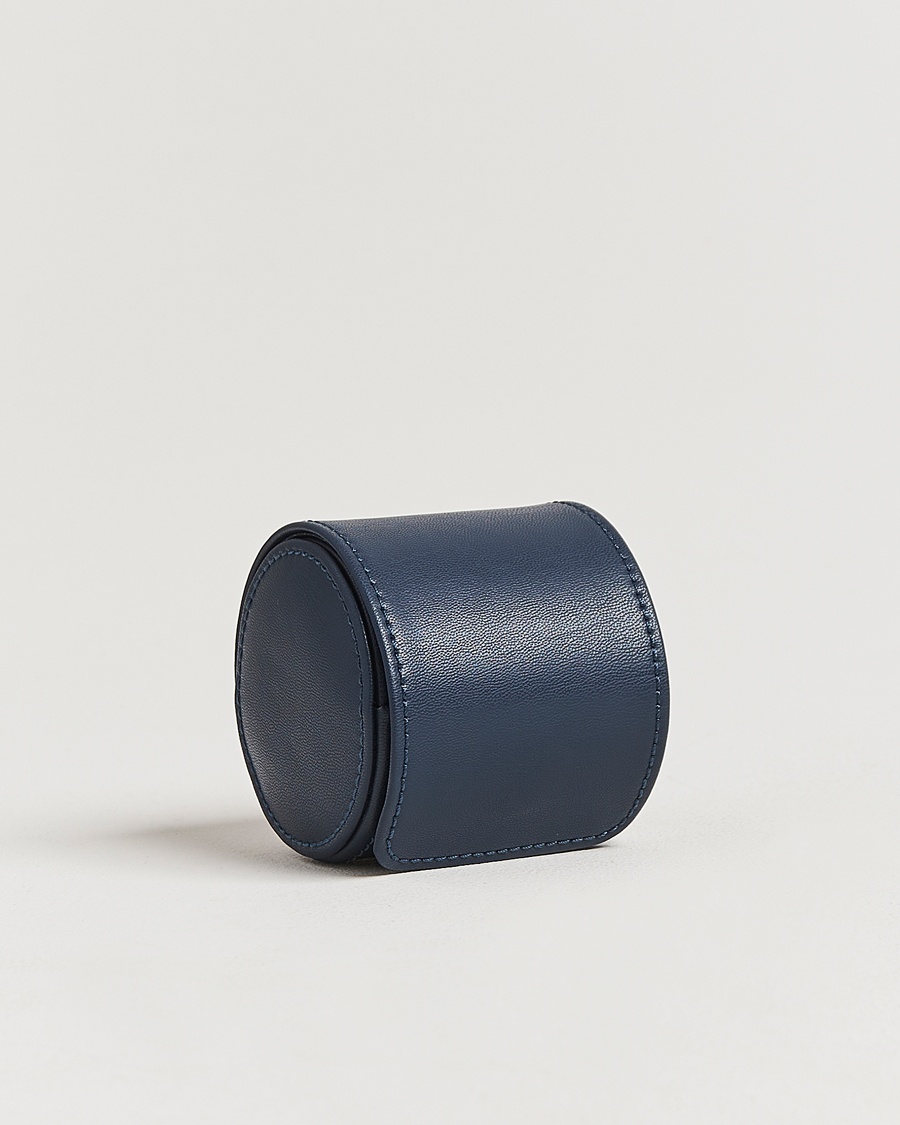 WOLF Single Watch Roll Earth Midnight Blue – Blau