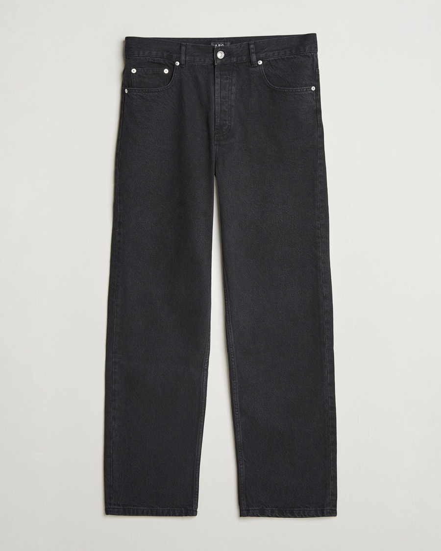 Herren | Schwartze Jeans | A.P.C. | Fairfax Jeans Washed Black