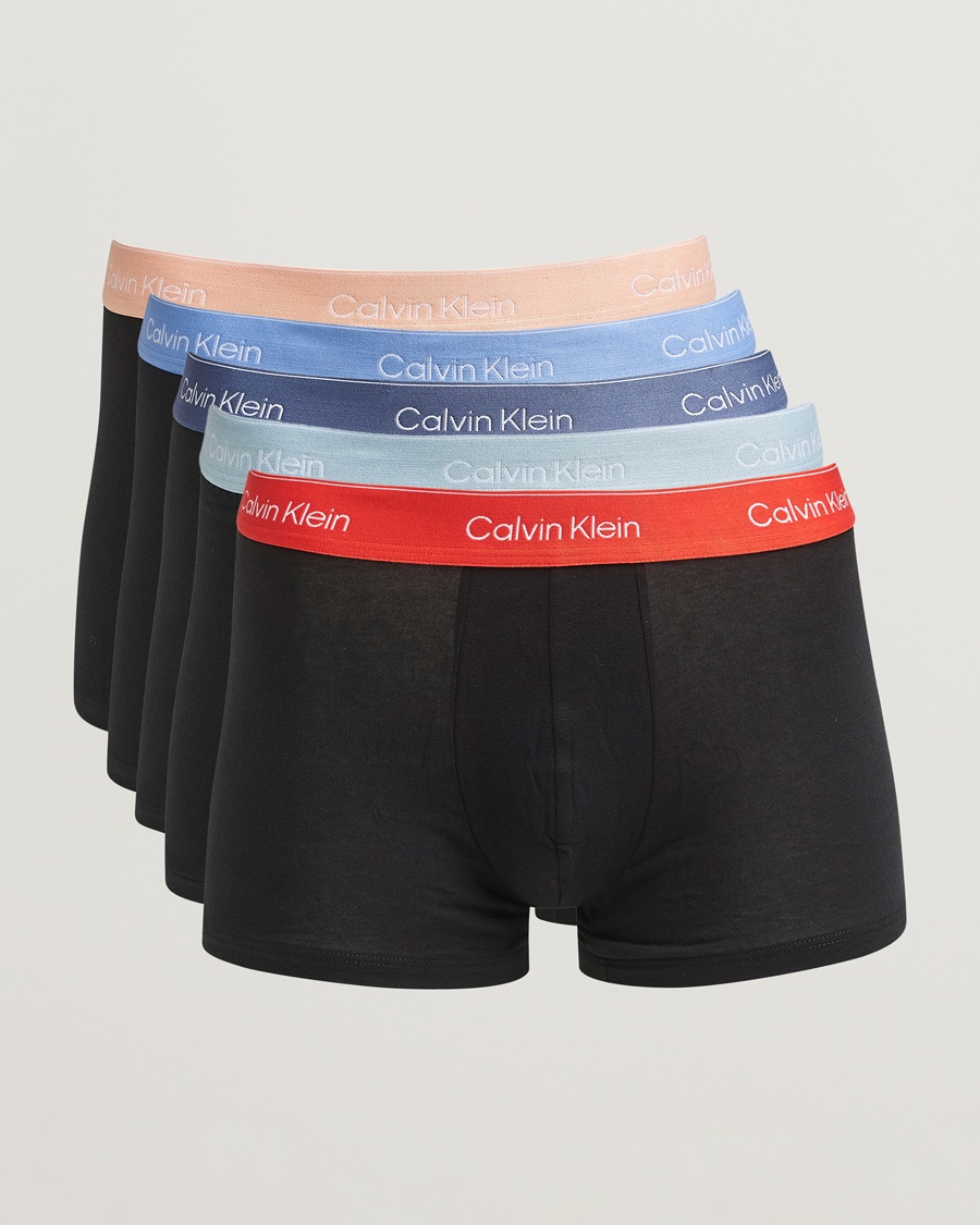 Herren | Kleidung | Calvin Klein | 5-Pack Icon Cotton Stretch Trunk Black Multi
