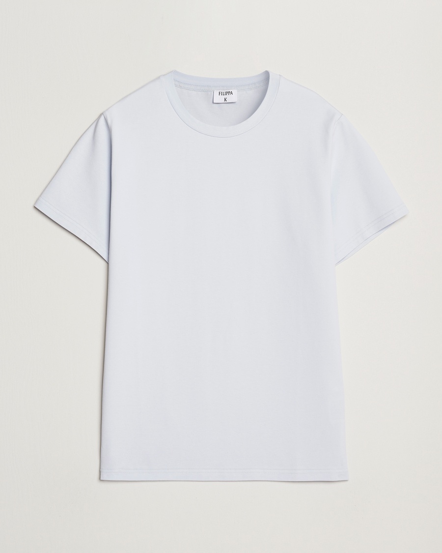 Herren | | Filippa K | Soft Lycra T-Shirt Ice Blue