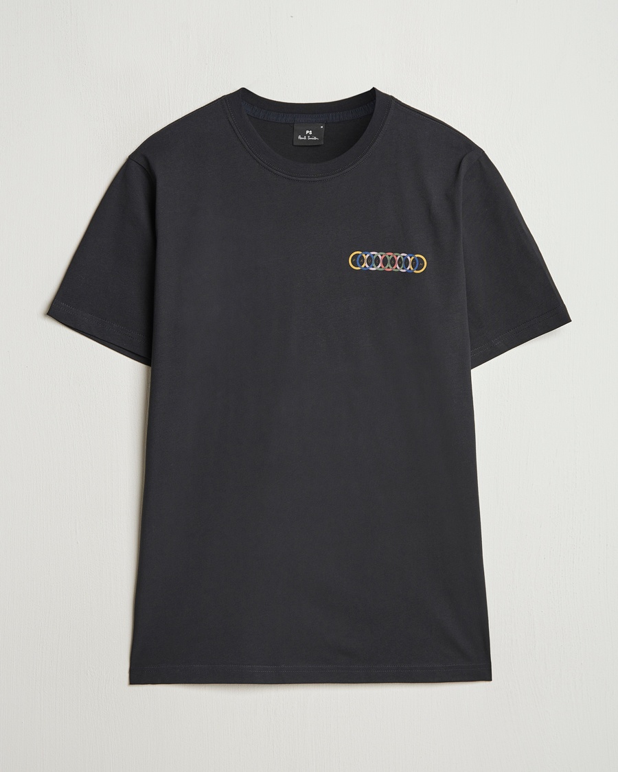 Herren | Treue-Rabatt für Stammkunden | PS Paul Smith | Multi Circles Crew Neck T-Shirt Black