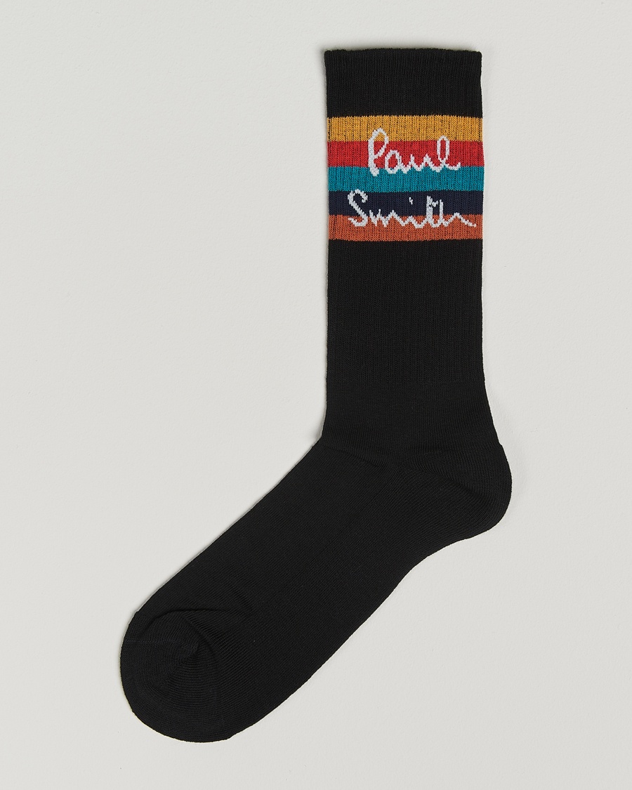 Herren | Normale Socken | Paul Smith | Gurensey Sport Sock Black