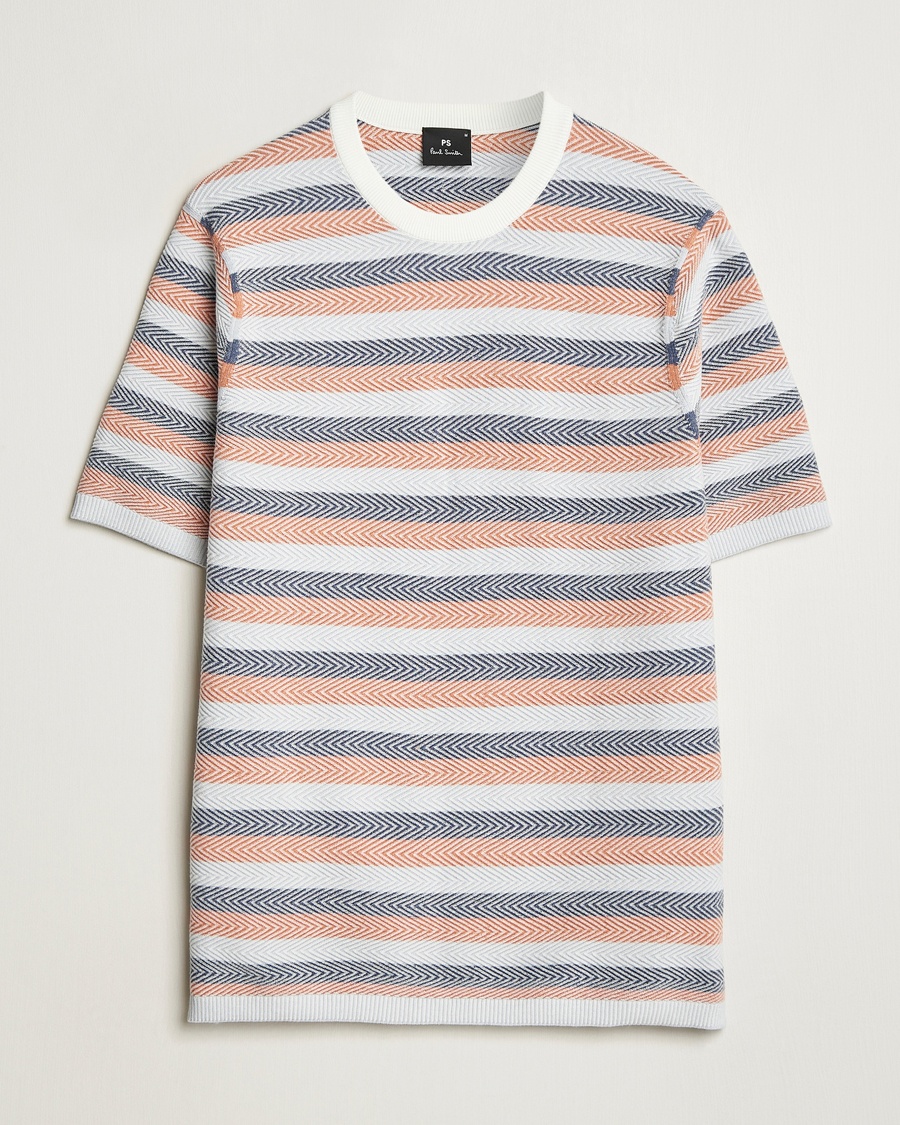 Herren | Treue-Rabatt für Stammkunden | PS Paul Smith | Striped Knitted T-Shirt Multi