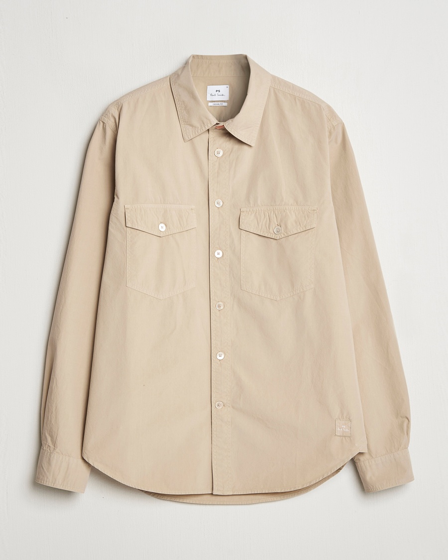 Herren | Overshirts | PS Paul Smith | Casual Fit Overshirt Beige