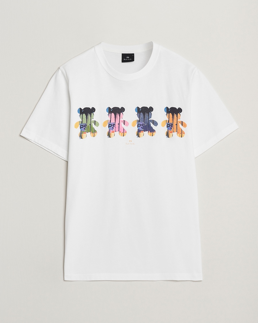 Herren | Treue-Rabatt für Stammkunden | PS Paul Smith | Teddy Printed T-Shirt White