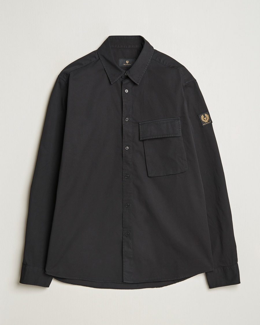 Herren | Belstaff | Belstaff | Scale Cotton Pocket Shirt Black