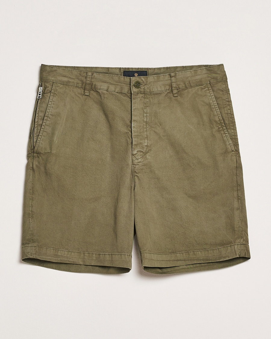 Herren | Belstaff | Belstaff | Rally Cotton Shorts Surplus Green