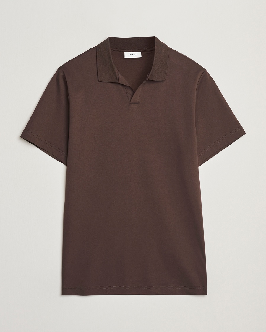 Herren | Neu im Onlineshop | NN07 | Paul Polo Demitasse Brown