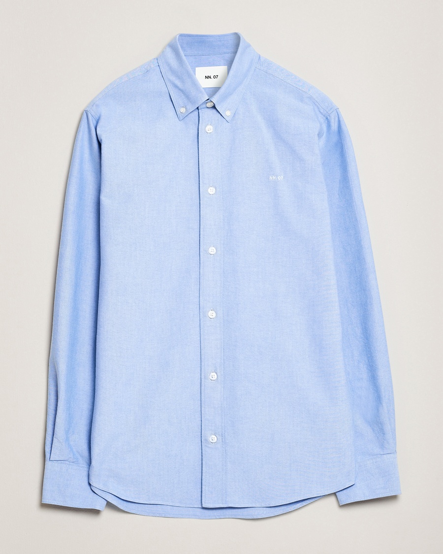 Herren | Freizeithemden | NN07 | Colby Oxford Shirt Light Blue