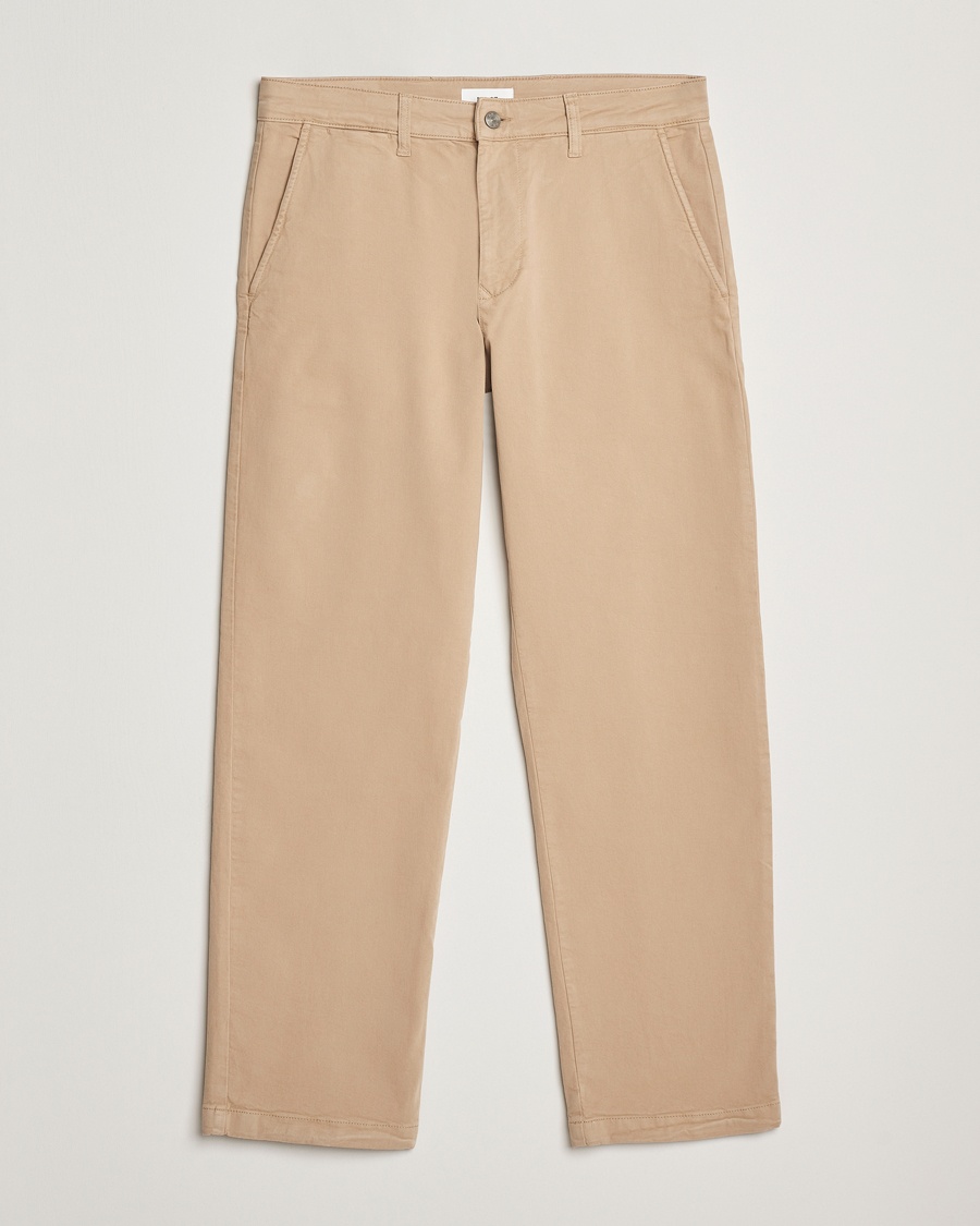 NN07 Aden Regular Fit Chinos Khaki Beige – Beige