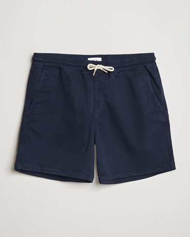 NN07 Gregor Drawstring Shorts Navy Blue – Blau